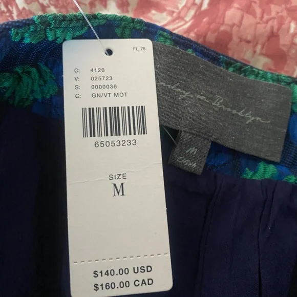 NWT Anthropologie Sunday In Brooklyn Jacquard Skirt - Picture 3 of 8